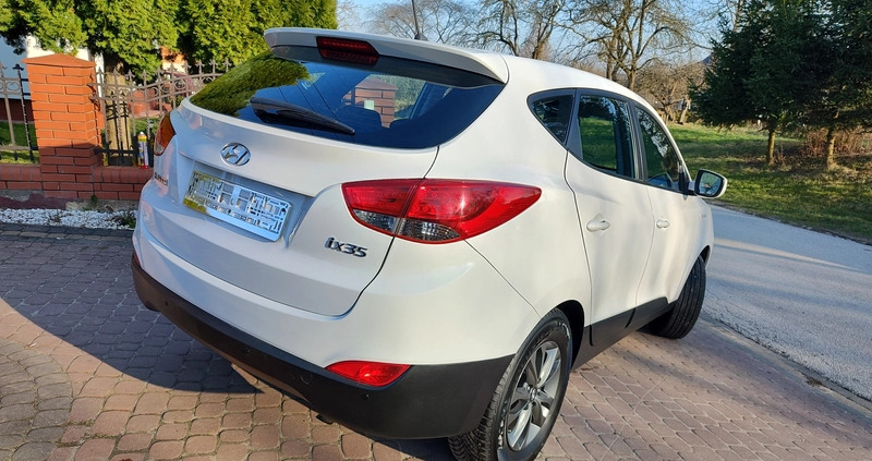 Hyundai ix35 cena 47900 przebieg: 168000, rok produkcji 2013 z Poręba małe 232